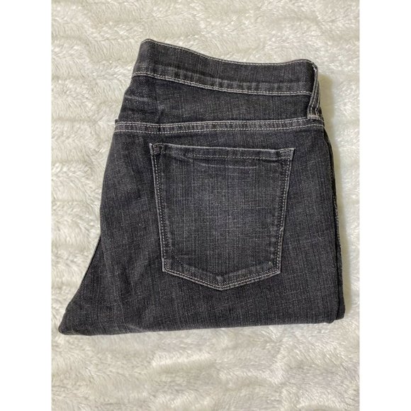 OLD NAVY Womens Bootcut Black JEANS SIZE 14 R 35x31 Msrd - Picture 2 of 12